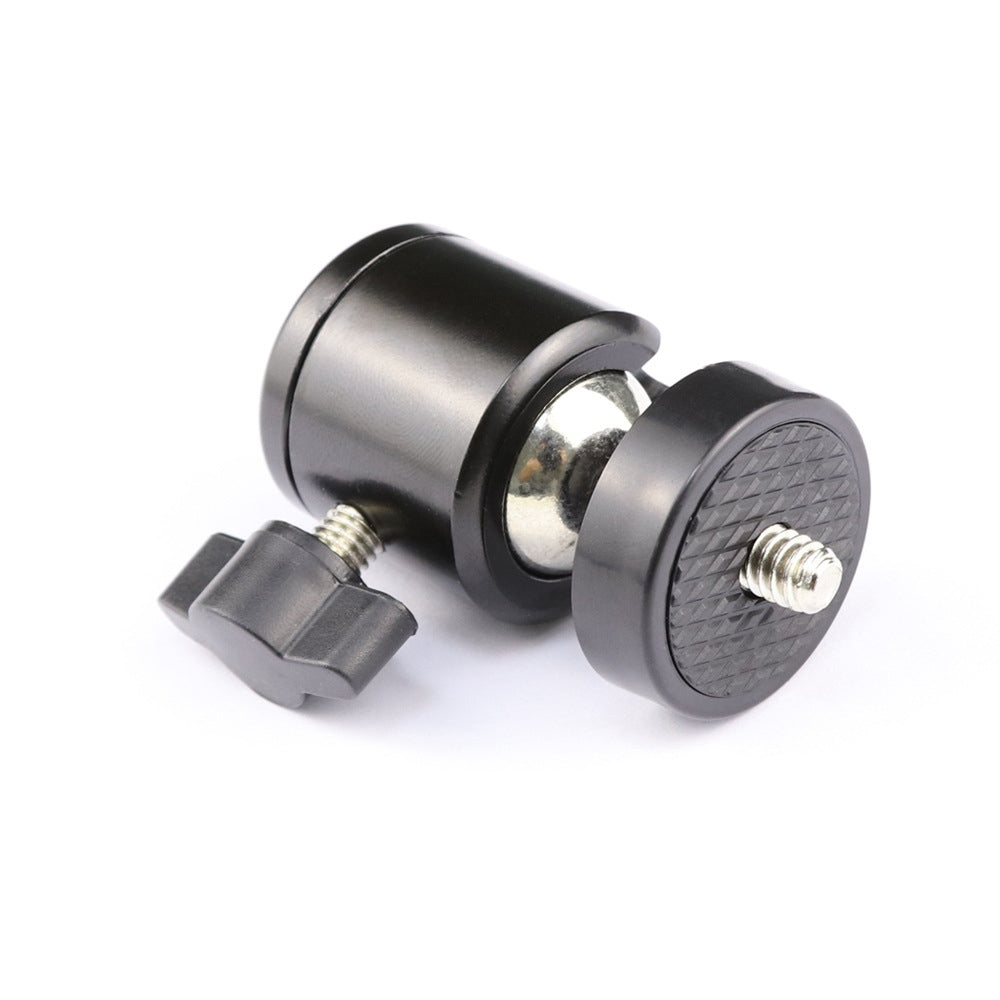 Tripod Ball Head with 1/4 Interface 360-Degree Panoramic Ball Head for Tripod/Monopod/Slider/DSLR/Camera/Camcorder Tripod Ball Head with 1/4 Interface 360-Degree Panoramic Ball Head for Tripod/Monopod/Slider/DSLR/Camera/Camcorder